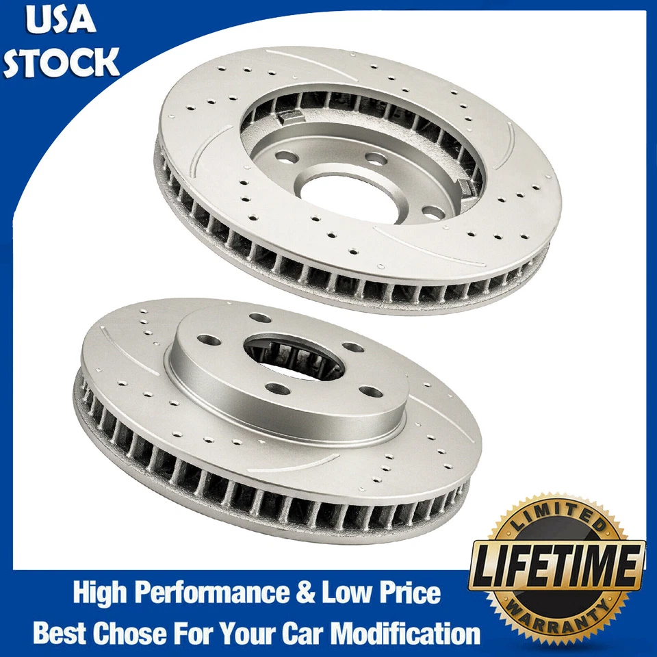 Rotores de freno de disco delanteros para Pontiac Bonneville 1998-1999 Oldsmobile Regency 1998 Foto 1 de 4