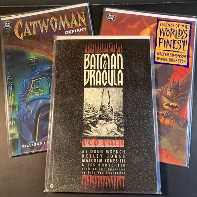 Графические романы комиксов DC (3). Женщина-кошка Defiant/Лучшие в мире/Бэтмен и Дракула - Изображение 1 из 4