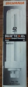 Sylvania Dulux T/E IN 42w CF Light Bulb Lamp CF42DT/E/IN/835 20871 Culot GX24q-4 - Picture 1 of 2