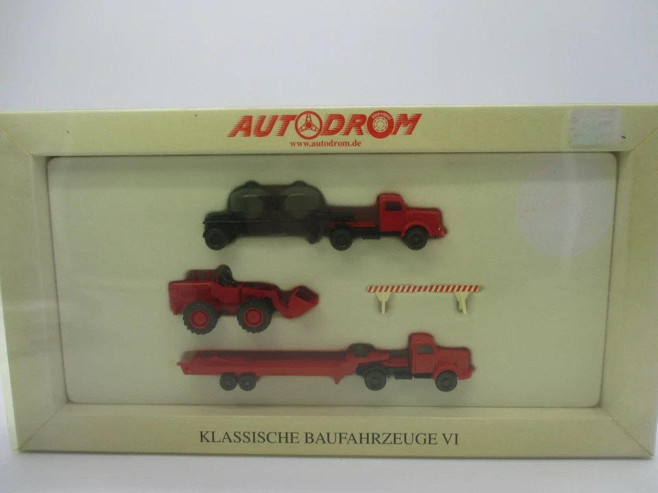 WIKING: Autodrom - Classic Construction Vehicles VI M.2x MB And Shovel Loader ( - Image 1 of 1