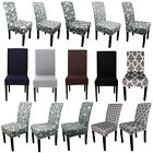 Large Dining Chair Cover Stretch Slip Seat Covers Spandex Wedding Banquet Party