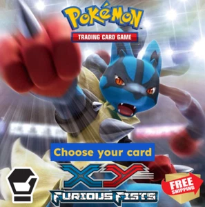 XY Furious Fists You Choose Near Mint - Moderately Played (Free Shipping) - Picture 1 of 35