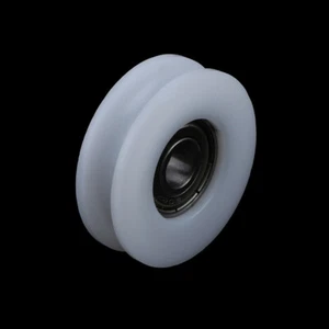 8*40*11.5MM POM Line Wire Rope Pulley Bearing Pulley White U Groove - Picture 1 of 12