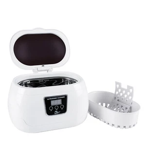 Digital Ultrasonic Cleaner Jewellery Watch Sonic Cleaning Machine Timer 600ml - Picture 1 of 9