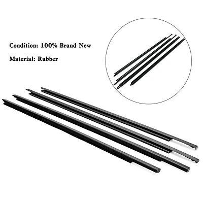 Weatherstrip Window Seal Belt Pour Dodge Ram 1500 2500 3500 4500 5500 2009-2021/ - Photo 1/4