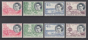 Belgian Congo Sc 290-297 MNH. 1955 King Baudouin & local scenes, complete set - Picture 1 of 1