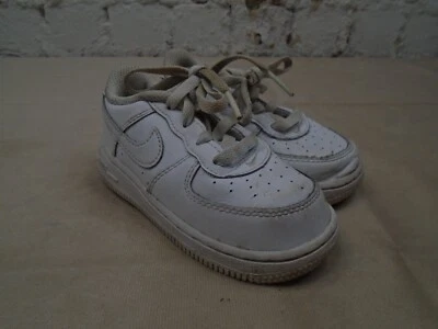 Nike Air Force 1 Bajo Niño Pequeño Talla 8C Blanco Zapatos Atléticos Tenis DH2926-111 Foto 1 de 4