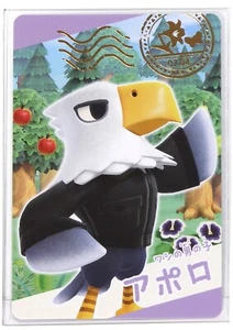 Animal Crossing New Horizons Karte Japan Gummi Nr. 2-25 Apollo Adler - Bild 1 von 4