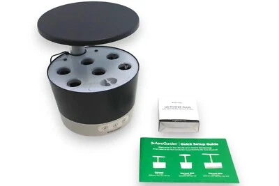 Sistema hidropónico de jardín interior AeroGarden 100692-BLK Harvest 360 Foto 1 de 4