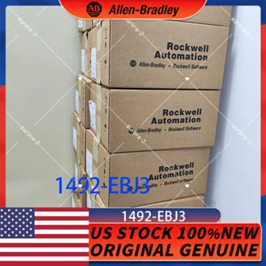 New Sealed Allen Bradley 1492-EBJ3 Block End Barrier Free Shipping - Picture 1 of 3