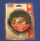 GE  6-Feet Component Video/Audio RCA Cable, Black, Part # 73216-2