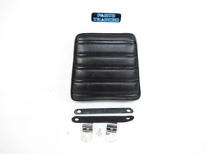 Nuevo de lote antiguo fabricación KC asiento universal para amigos negro para portaequipajes vintage - Imagen 1 de 3