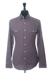 Tom Ford Red Check Flannel Shirt 30229 - Picture 1 of 5