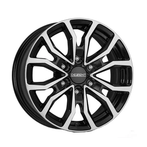 LLANTAS DEZENT KC DARK 6.5X17 6X120 BLACK/POLISHED 0A2 - Imagen 1 de 4