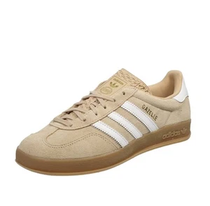 Adidas Originals Gazelle Indoor Beige - Donna Scarpe Sneakers Sportive - Imagen 1 de 4