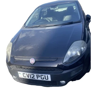 FIAT PUNTO EVO FRONT BUMPER BLACK EVO Fiat Punto HATCHBACK Bumper 2009-2012 - Picture 1 of 24