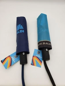 Aldi Gear Automatic Umbrella 2023, Multicolor Stripe, NWT, Merch Drip - Picture 1 of 14