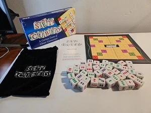 SET CUBED Clever Connections 2007 Board Game 2-4 Players Ages 8+ - Picture 1 of 8