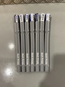 7x Golf Pride CPX sottodimensionato impugnature in gomma grigia più morbide set completo di impugnature nuove - Foto 1 di 6