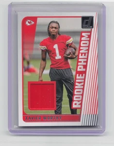 Maglie Donruss #RPJ-XWO Xavier Worthy Rookie Phenom 2024 - Foto 1 di 2