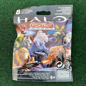 Mattel Mega Bloks Halo Foxtrot Series Figure Blind Bag Mega Brands NEW Unopened - Picture 1 of 2