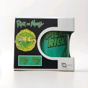 GB Eye Official Rick and Morty Pickle Rick Mug Cartoon Network Secret Santa Neu - Bild 1 von 2