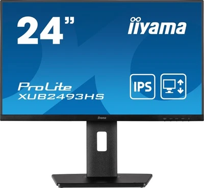 iiyama ProLite XUB2493HS-B6 60,5cm (23,8") FHD IPS Office Monitor 16:9 HDMI/D... - Bild 1 von 4