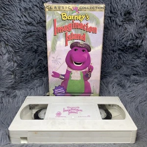 Barney’s Imagination Island VHS 1994 Tape 48 Minutes Kids Sing Along Songs Lyons - Picture 1 of 8