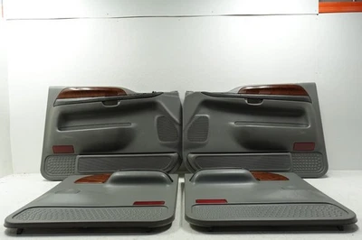 1999-2007 OEM Ford Super Duty Excursion F-250 F-350 Front Rear Door Panels W6022 - Image 1 of 4