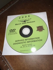 2006 CHRYSLER SERVICE INFO DIAGNOSTIC Service March Release CS JR LX PT RS ZH - Bild 1 von 1