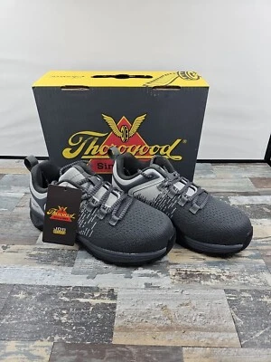 Thorogood 男式 AST 低帮鞋工作安全防滑复合鞋头 7M 码 — 第 1/4 张图片