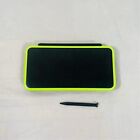 Nintendo New 2DS LL Black x Lime Game Handheld Console Pen Tuoch Japanese Ver. 
