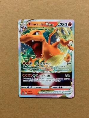 Dracaufeu VSTAR 018/172 Ultra Rare 2022 Charizard Brilliant Stars Pokémon French - Image 1 of 2