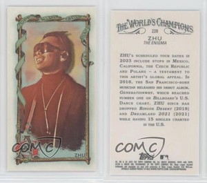 2023 Topps Allen & Ginter Mini ZHU #228 Rookie RC