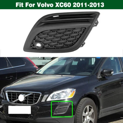 Parachoques delantero izquierdo luz antiniebla rejilla cubierta embellecedor para Volvo XC60 2011-2013 Foto 1 de 4