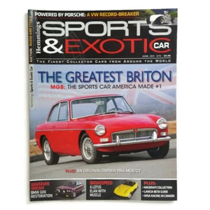 Hemmings Sports & Exotic Car Magazine 2011 junio, Greatest Briton MGB, BMW 320i - Imagen 1 de 6