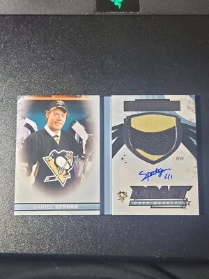 Daniel Sprong 2015-16 Premier Draft Caps Booklet Auto S/N 15/15 - Image 1 of 4