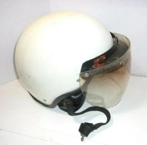 Vintage Snowmobile Motorcycle Helmet w/ face shield - Picture 1 of 12