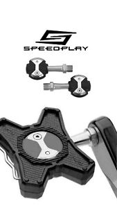 Speedplay Zero Pedal Adapters-1 Pair ABS Flat Pedal Converters-Easy On/Off Cleat