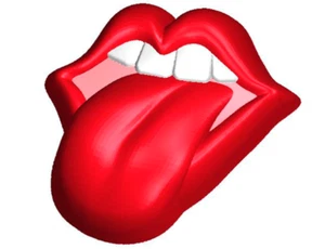 LIPS & TONGUE MOLD, Plastic Soap Mold, Chocolate Mold Valentines Day Cake Decor - Picture 1 of 1