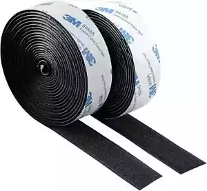 3M Hook and Loop Tape with Adhesive, Heavy Duty Self Sticky Interlocking Tape, S - Picture 1 of 7