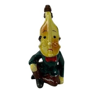 Vintage Violin Japanese Figurine / Guitar Anamorphic. RARE Shaker - Picture 1 of 8