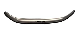 Bonnet Guard Bra Silver & Black to fit Ranger 2012-2016 - Picture 1 of 7