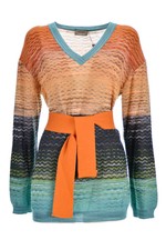 MISSONI SPORT BLUSA MAXI MAGLIONE DONNA MADE IN ITALY