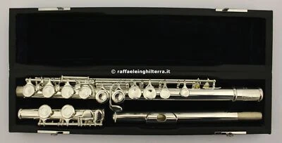 Roy Benson flauto traverso do FL402E Argentato fori chiusi non in linea - Immagine 1 di 4