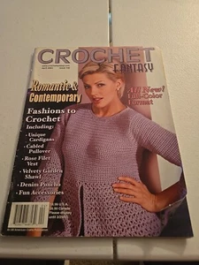 Crochet Fantasy Magazine April 2003 No 166 Romantic & Contemporary - Picture 1 of 3