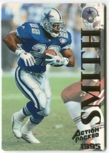 1995 Action Packed #2 Emmitt Smith Dallas Cowboys - Imagen 1 de 2