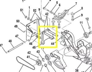 BRAND NEW!! Craftsman Table Saw Motor Mount Support Base 158543-C Bracket - Picture 1 of 7
