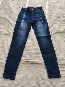 Shein Jeans Womens Size 4 Skinny Denim Light Blue - Picture 1 of 7