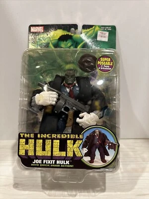 2004 ToyBiz Marvel The Incredible Hulk Joe Fixit Quick Draw Action Figure MOC - Image 1 of 4